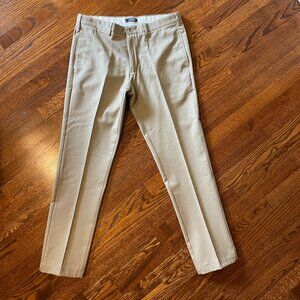 Lands' End Khaki Slim Fit Pants - Size 35 x 31